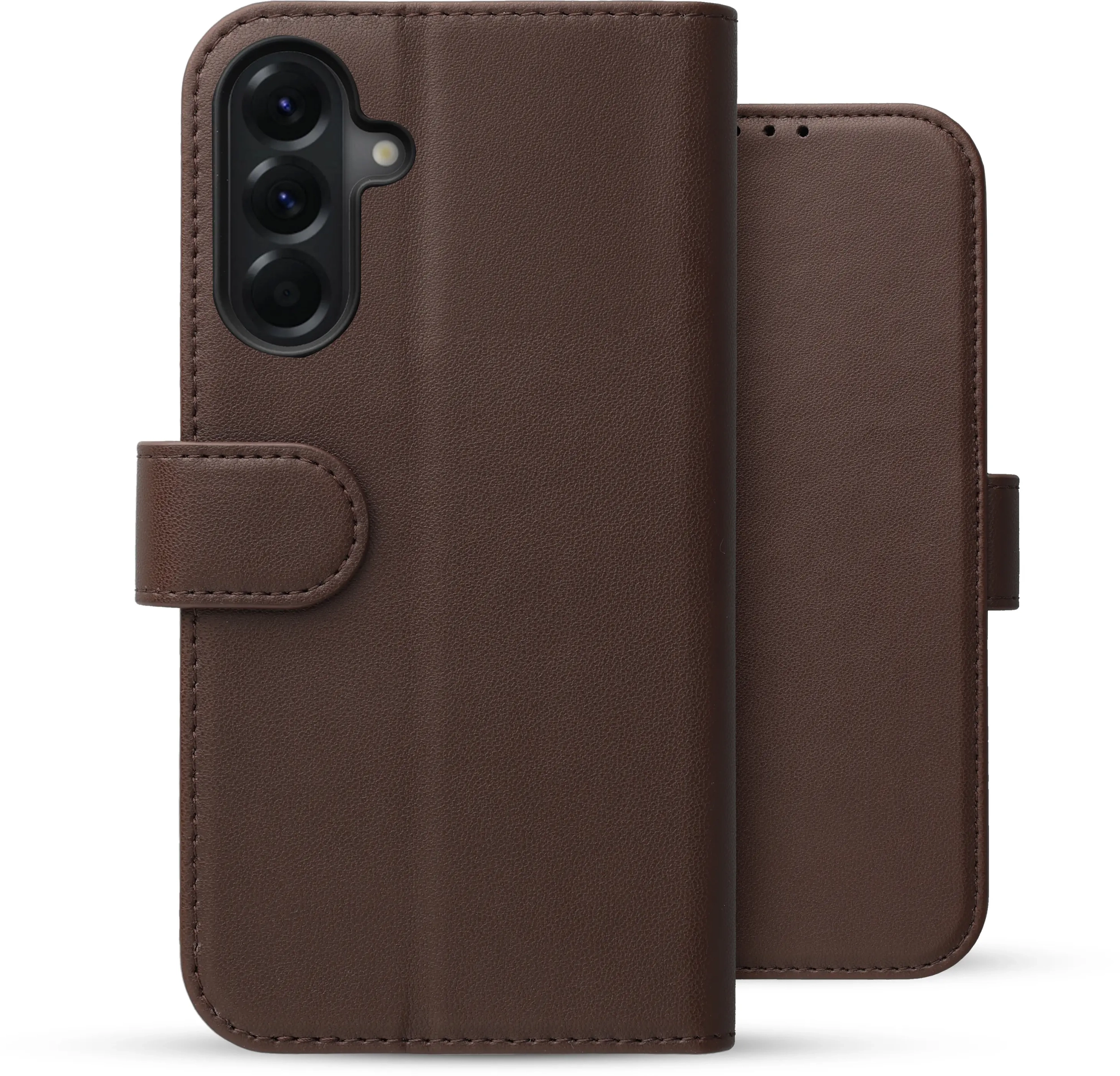 Rosso Element Modern Samsung Galaxy A55 Hoesje Book Case Wallet Bruin afbeelding 2