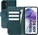 Rosso Element Modern Samsung Galaxy A55 Hoesje Book Case Wallet Groen