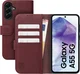 Rosso Element Modern Samsung Galaxy A55 Hoesje Book Case Wallet Burgundy