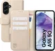 Rosso Element Modern Samsung Galaxy A55 Hoesje Book Case Wallet Beige