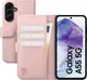 Rosso Element Modern Samsung Galaxy A55 Hoesje Book Case Wallet Roze