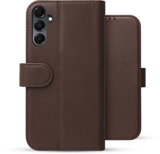 Rosso Element Modern Samsung Galaxy A16 Hoesje Book Case Wallet Bruin afbeelding 2