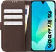 Rosso Element Modern Samsung Galaxy A16 Hoesje Book Case Wallet Bruin afbeelding 3