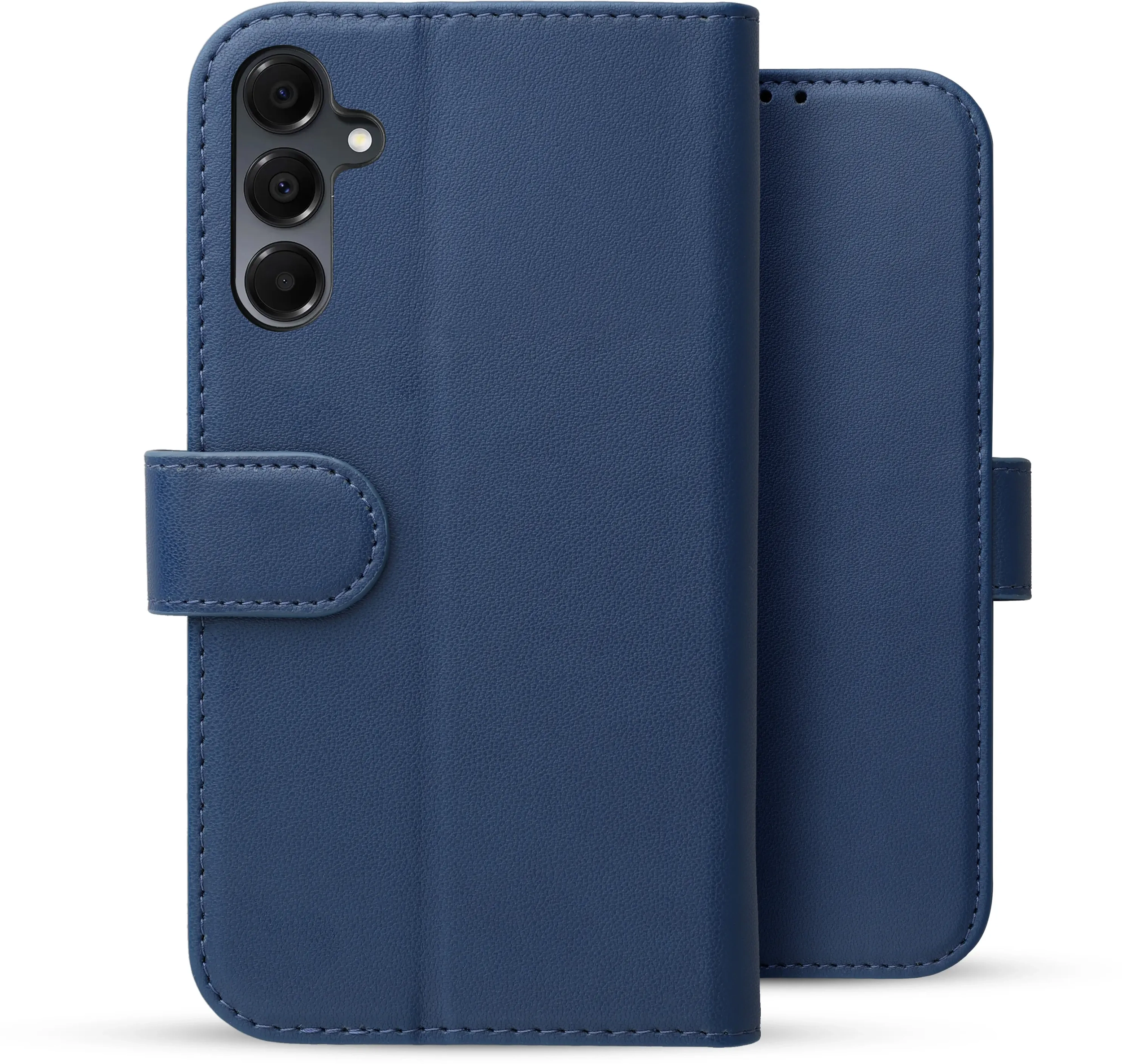 Rosso Element Modern Samsung Galaxy A16 Hoesje Book Case Wallet Blauw afbeelding 2