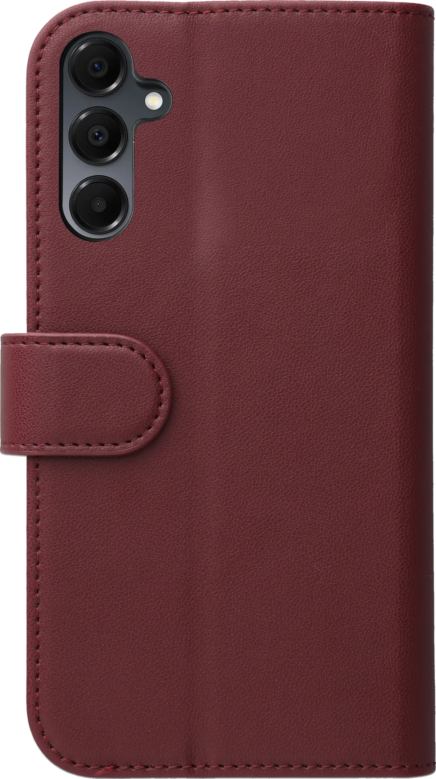 Rosso Element Modern Samsung Galaxy A16 Hoesje Book Case Wallet Burgundy afbeelding 4