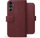 Rosso Element Modern Samsung Galaxy A16 Hoesje Book Case Wallet Burgundy afbeelding 2