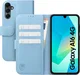 Rosso Element Modern Samsung Galaxy A16 Hoesje Book Case Wallet Licht Blauw