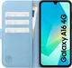Rosso Element Modern Samsung Galaxy A16 Hoesje Book Case Wallet Licht Blauw afbeelding 3
