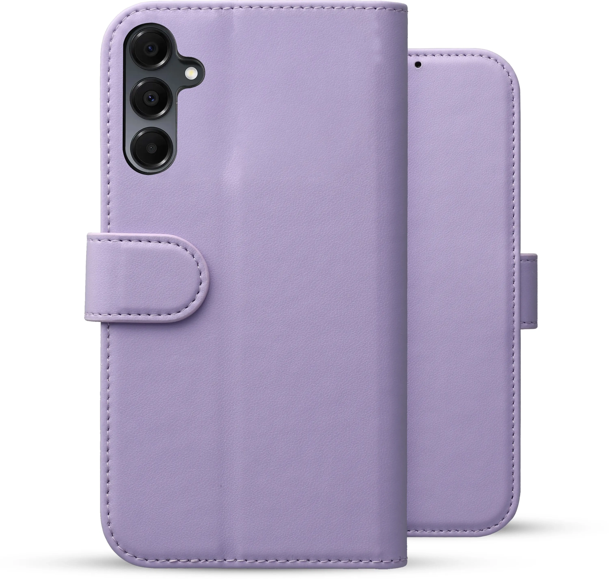 Rosso Element Modern Samsung Galaxy A16 Hoesje Book Case Wallet Paars afbeelding 2