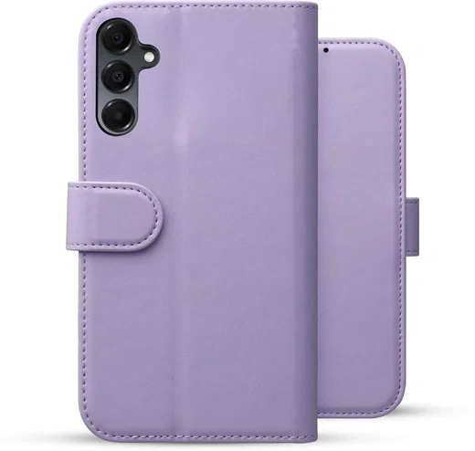 Rosso Element Modern Samsung Galaxy A16 Hoesje Book Case Wallet Paars afbeelding 2
