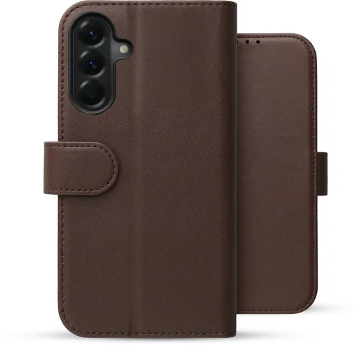 Rosso Element Modern Samsung Galaxy A56 Hoesje Book Case Wallet Bruin afbeelding 2