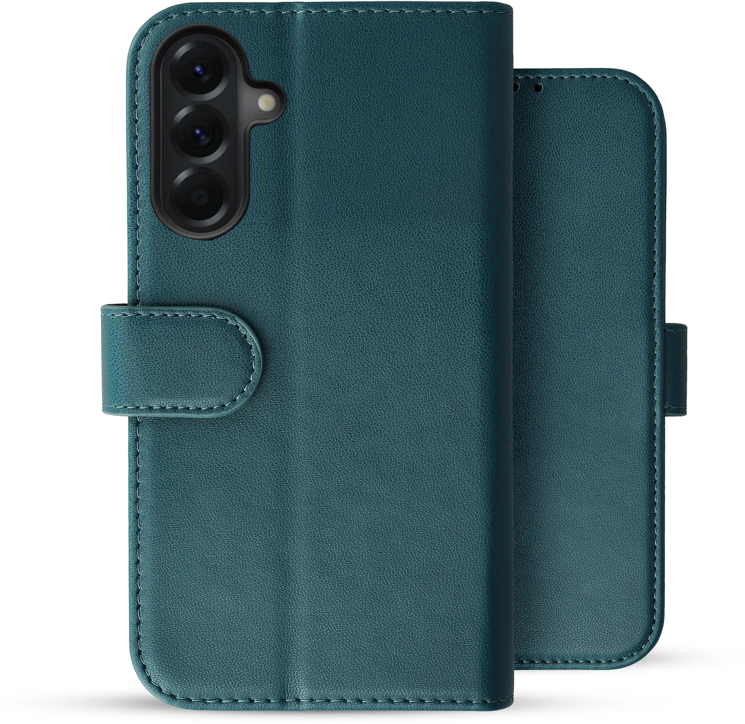 Rosso Element Modern Samsung Galaxy A56 Hoesje Book Case Wallet Groen afbeelding 2