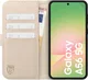 Rosso Element Modern Samsung Galaxy A56 Hoesje Book Case Wallet Beige afbeelding 3