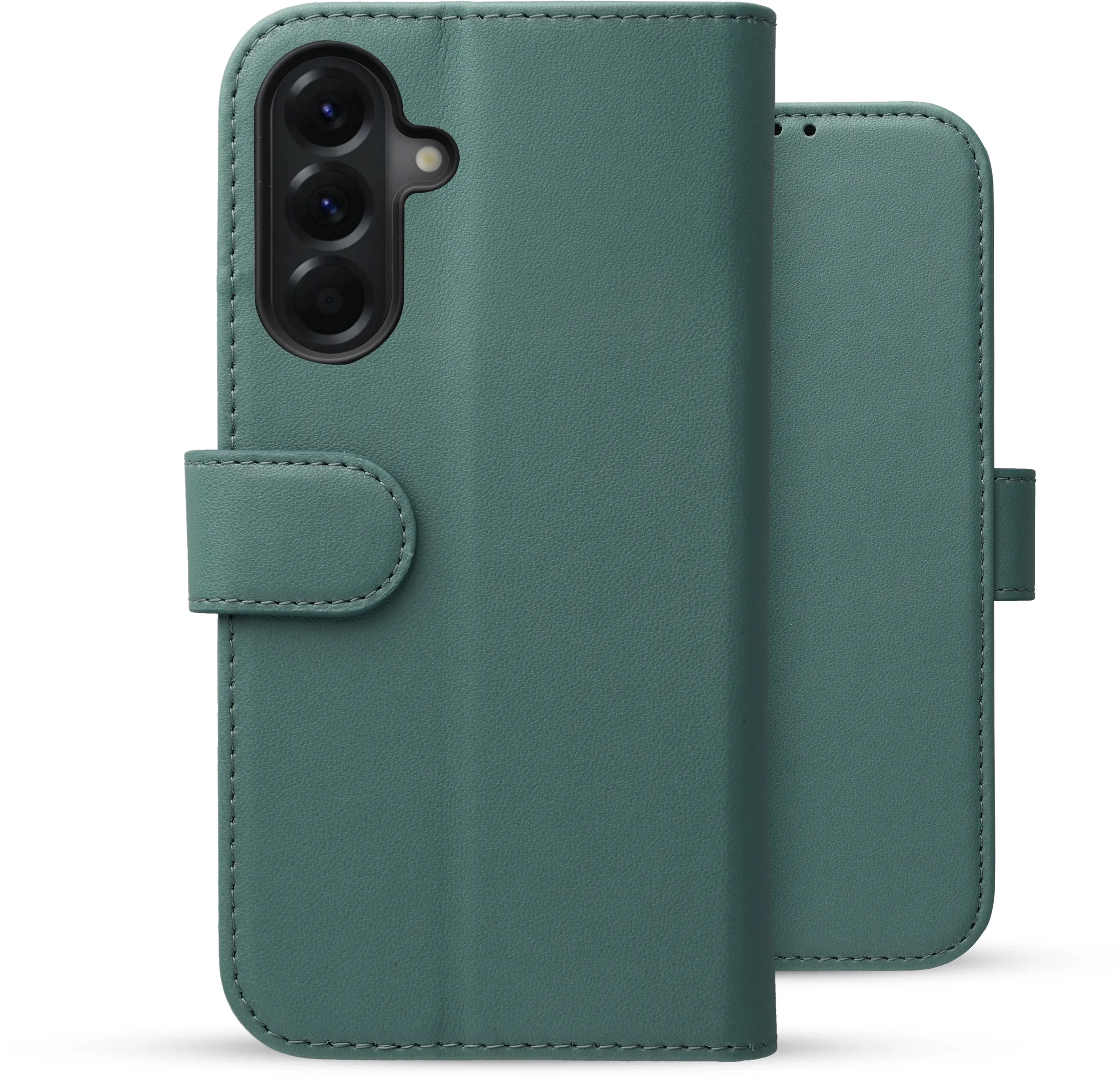 Rosso Element Modern Samsung Galaxy A56 Hoesje Book Case Wallet Licht Groen afbeelding 2