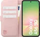 Rosso Element Modern Samsung Galaxy A56 Hoesje Book Case Wallet Roze afbeelding 3