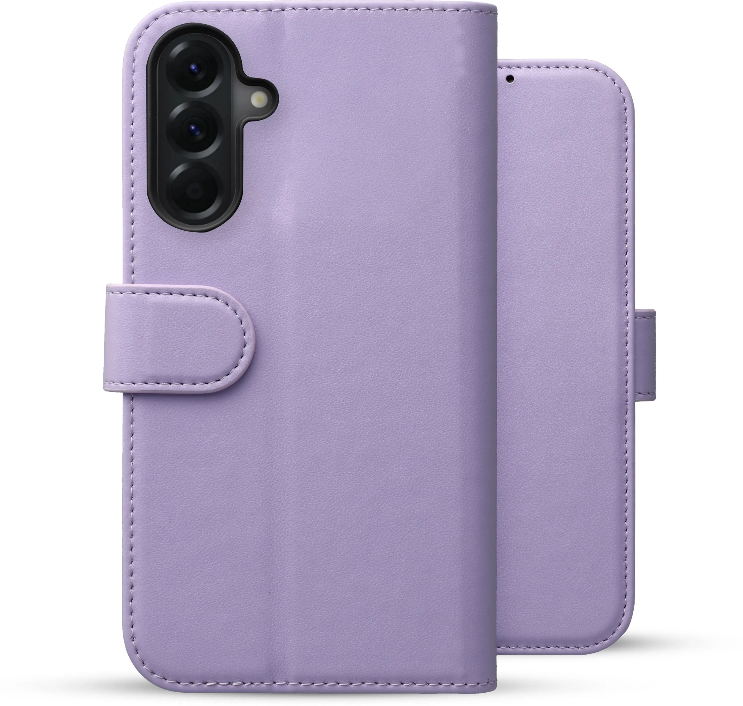 Rosso Element Modern Samsung Galaxy A56 Hoesje Book Case Wallet Paars afbeelding 2