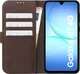 Rosso Element Modern Samsung Galaxy A17 Hoesje Book Case Wallet Bruin afbeelding 3