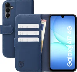 Rosso Element Modern Samsung Galaxy A17 Hoesje Book Case Wallet Blauw afbeelding