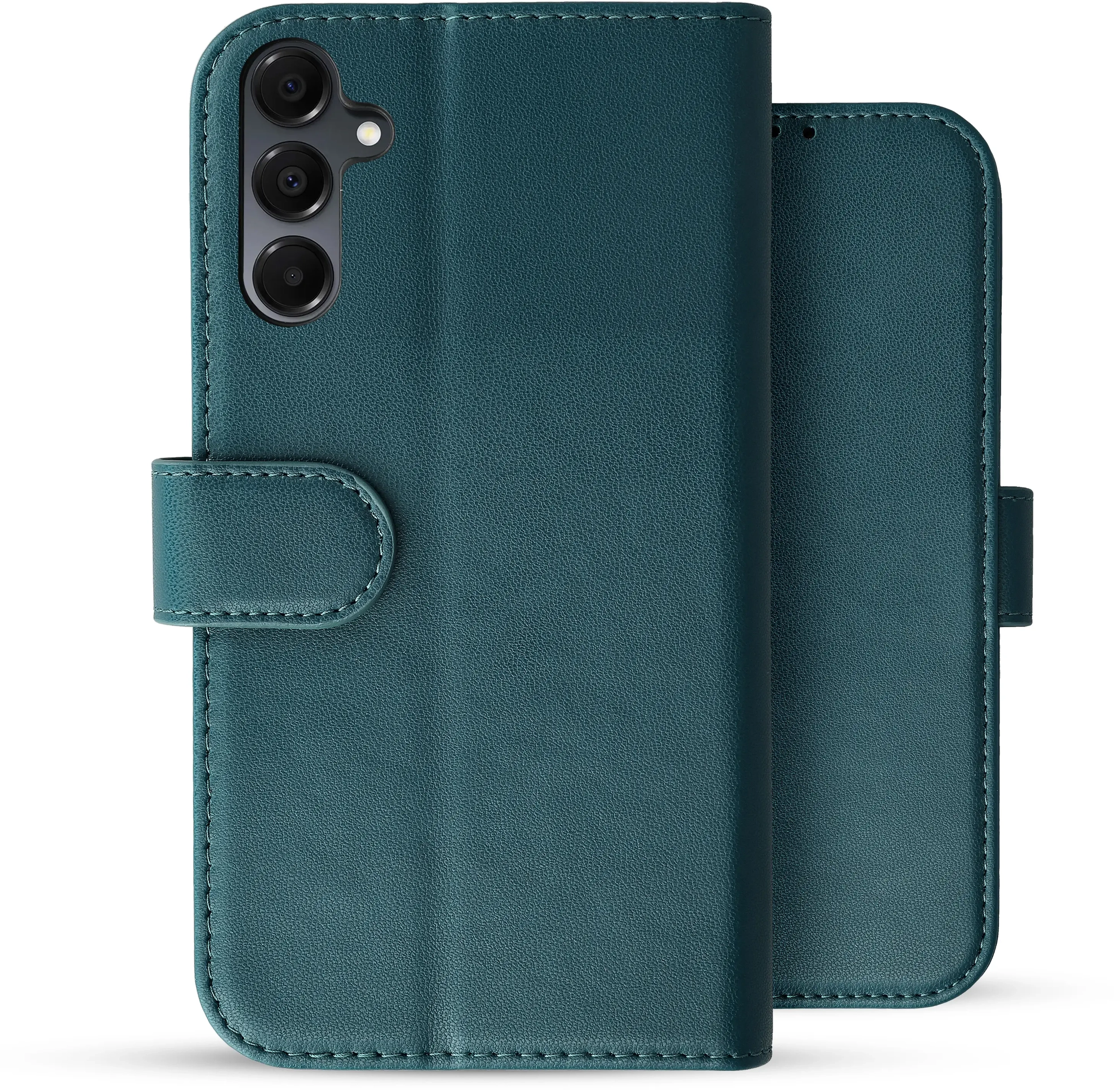 Rosso Element Modern Samsung Galaxy A17 Hoesje Book Case Wallet Groen afbeelding 2