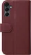 Rosso Element Modern Samsung Galaxy A17 Hoesje Book Case Wallet Burgundy afbeelding 4