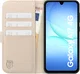 Rosso Element Modern Samsung Galaxy A17 Hoesje Book Case Wallet Beige afbeelding 3