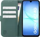 Rosso Element Modern Samsung Galaxy A17 Hoesje Book Case Wallet Licht Groen afbeelding 3