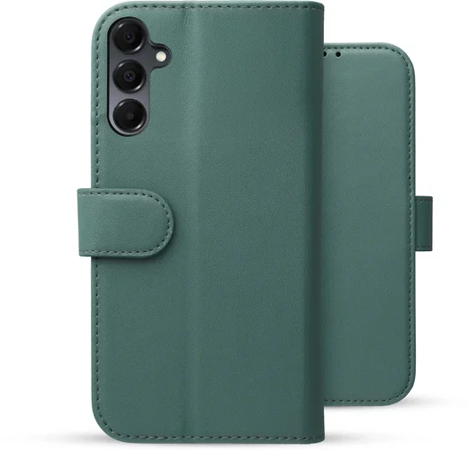 Rosso Element Modern Samsung Galaxy A17 Hoesje Book Case Wallet Licht Groen afbeelding 2