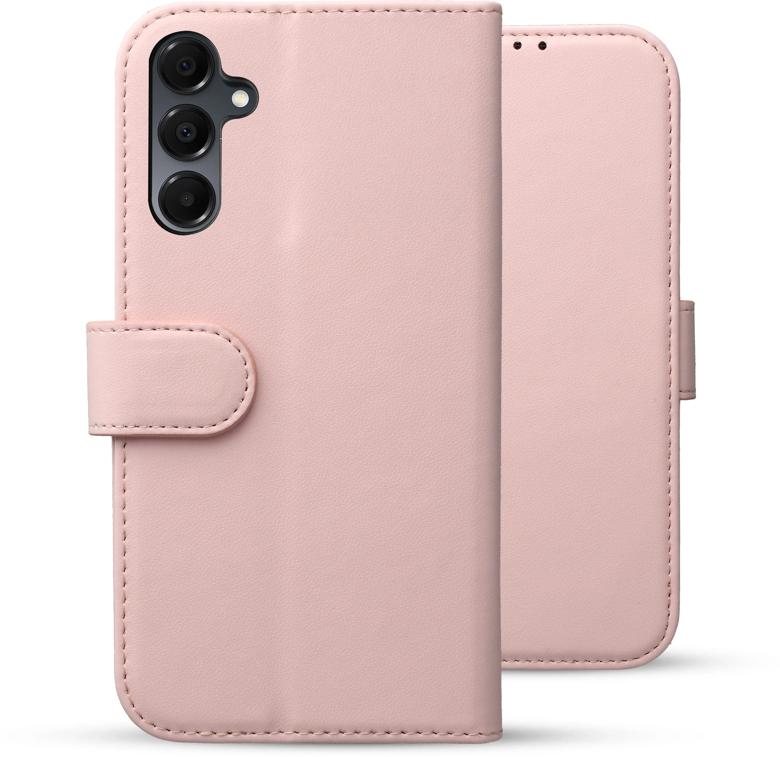 Rosso Element Modern Samsung Galaxy A17 Hoesje Book Case Wallet Roze afbeelding 2