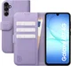 Rosso Element Modern Samsung Galaxy A17 Hoesje Book Case Wallet Paars