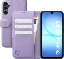 Rosso Element Modern Samsung Galaxy A17 Hoesje Book Case Wallet Paars afbeelding