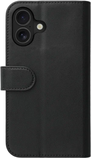 Rosso Element Modern Apple iPhone 17 Hoesje Book Case Wallet Zwart afbeelding 4