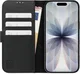 Rosso Element Modern Apple iPhone 17 Hoesje Book Case Wallet Zwart afbeelding 3