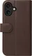 Rosso Element Modern Apple iPhone 17 Hoesje Book Case Wallet Bruin afbeelding 4