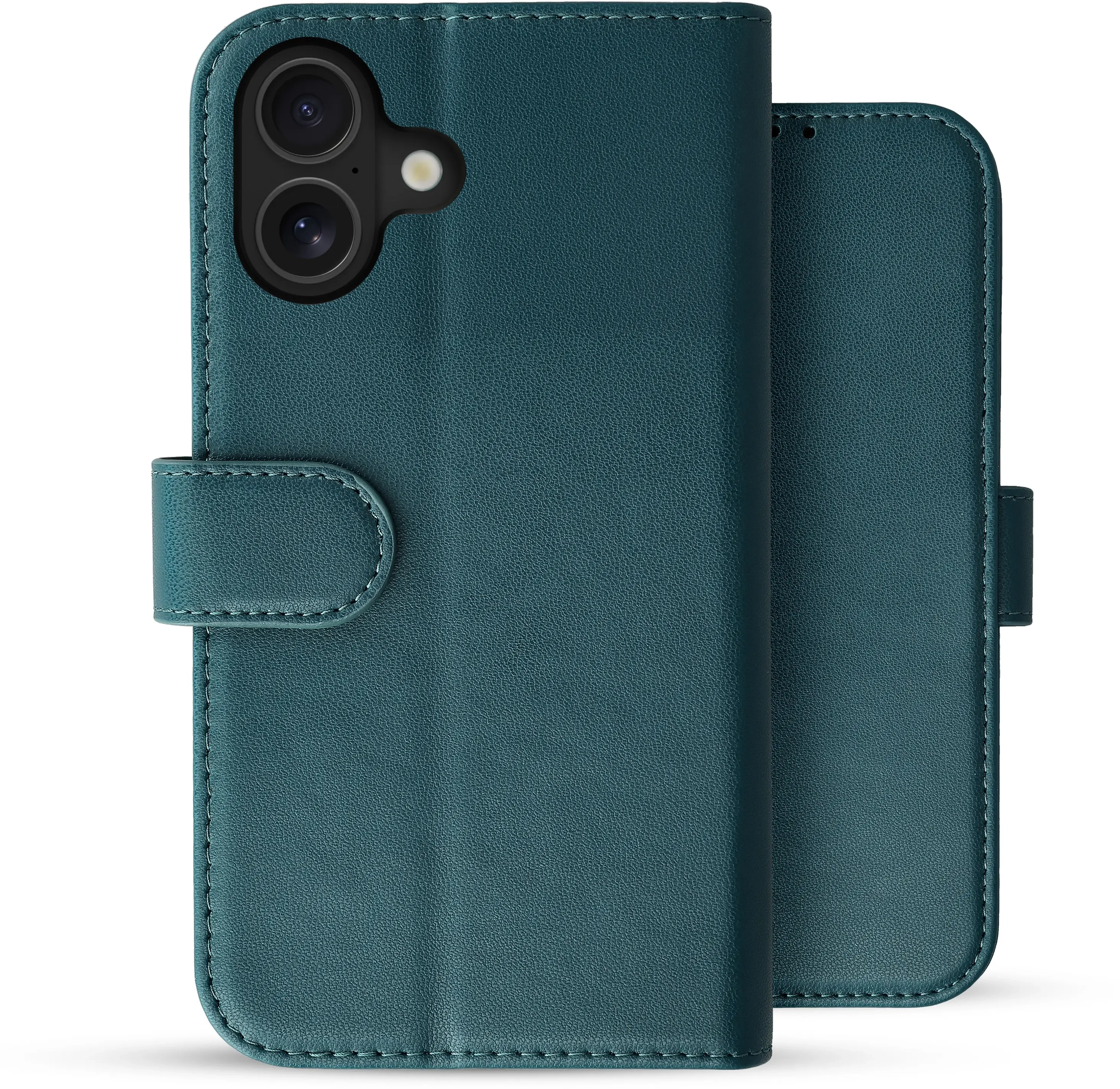 Rosso Element Modern Apple iPhone 17 Hoesje Book Case Wallet Groen afbeelding 2