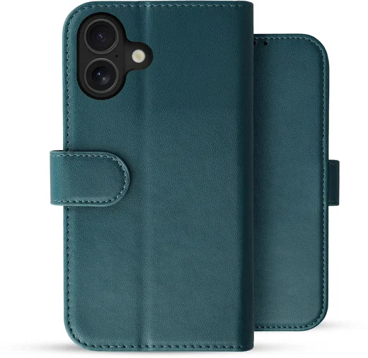 Rosso Element Modern Apple iPhone 17 Hoesje Book Case Wallet Groen afbeelding 2