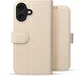 Rosso Element Modern Apple iPhone 17 Hoesje Book Case Wallet Beige afbeelding 2