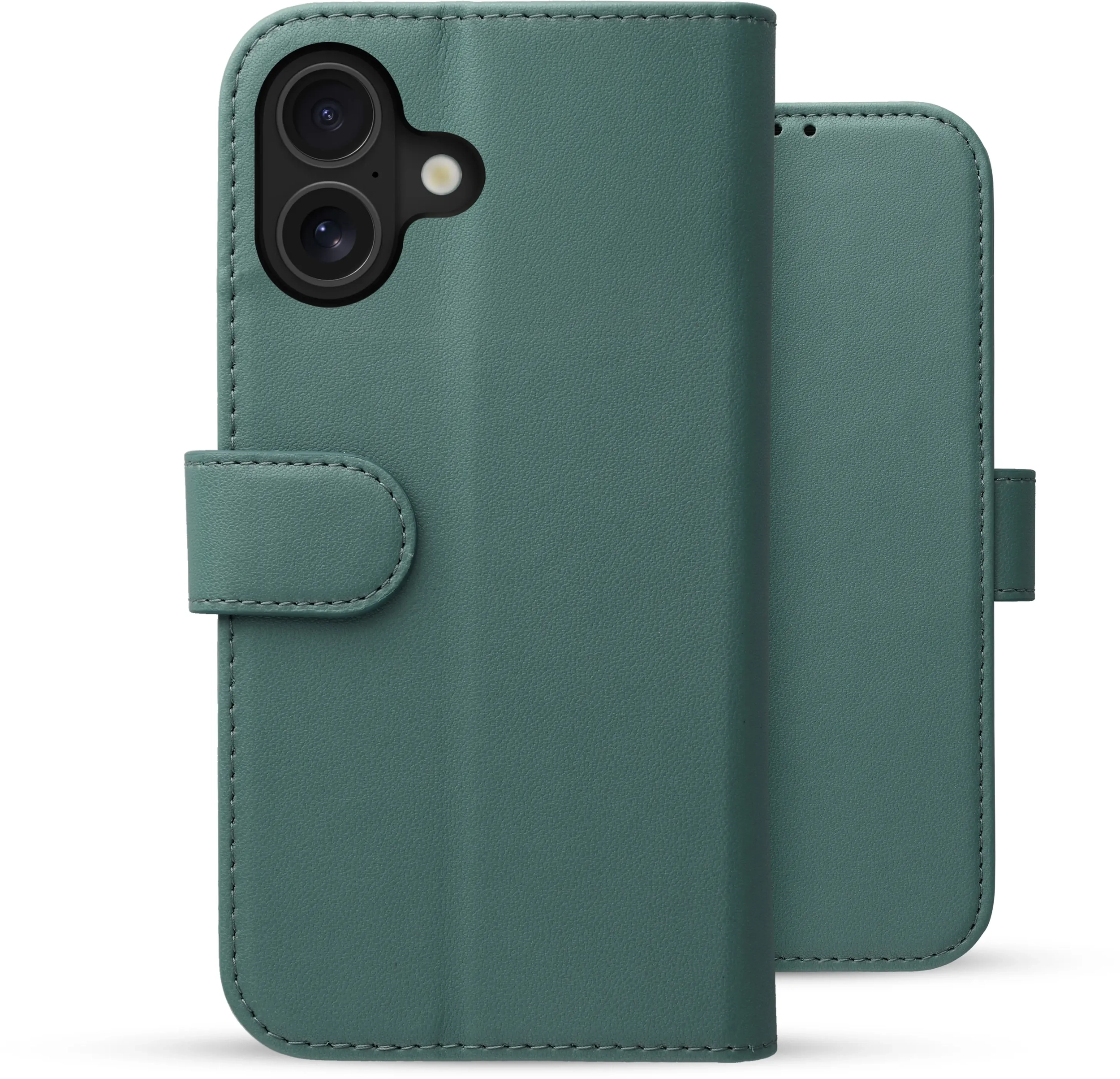 Rosso Element Modern Apple iPhone 17 Hoesje Book Case Wallet Licht Groen afbeelding 2