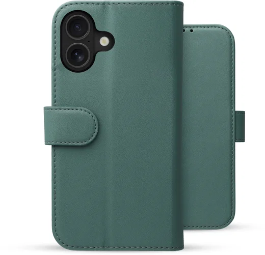 Rosso Element Modern Apple iPhone 17 Hoesje Book Case Wallet Licht Groen afbeelding 2