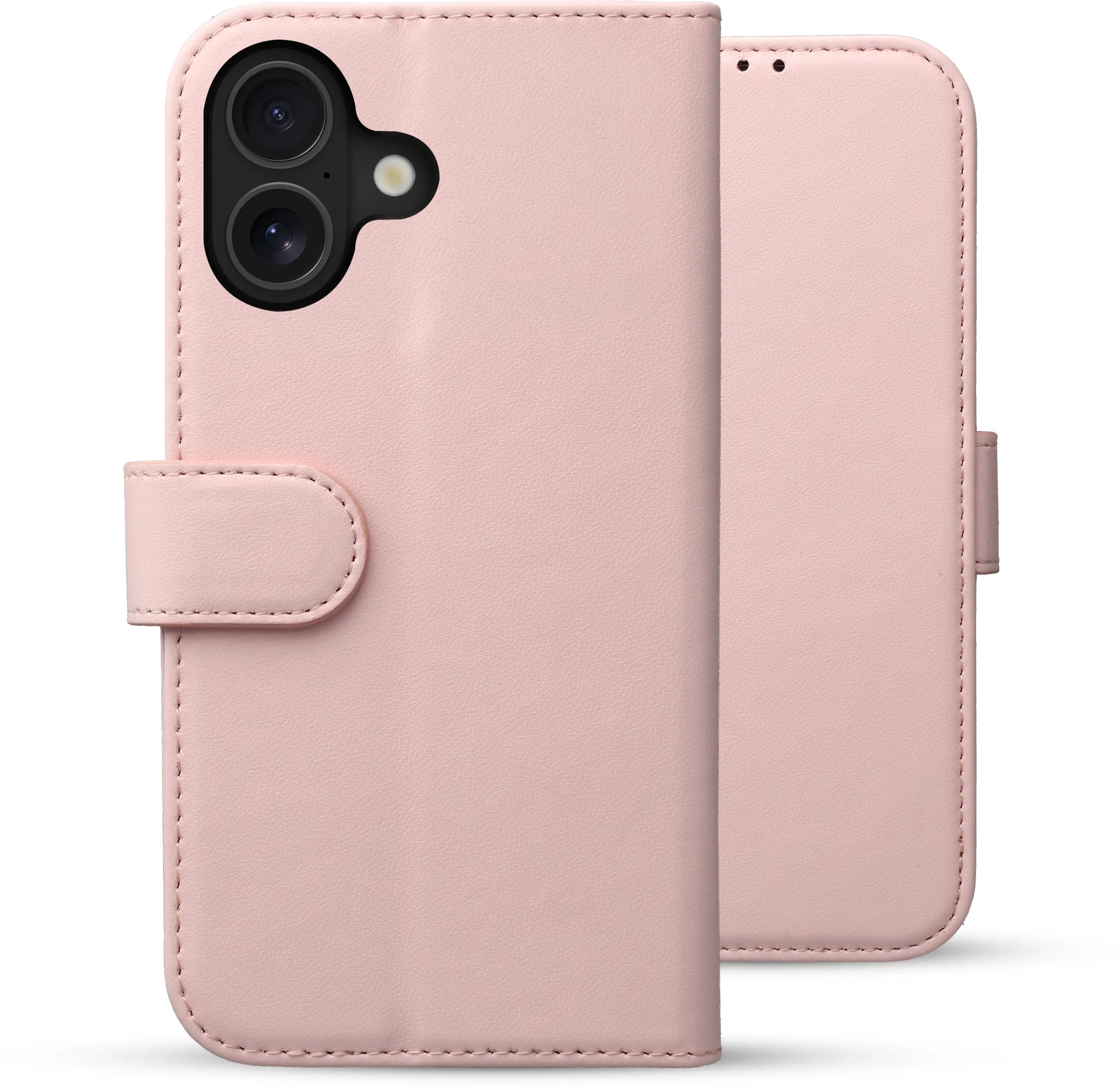 Rosso Element Modern Apple iPhone 17 Hoesje Book Case Wallet Roze afbeelding 2