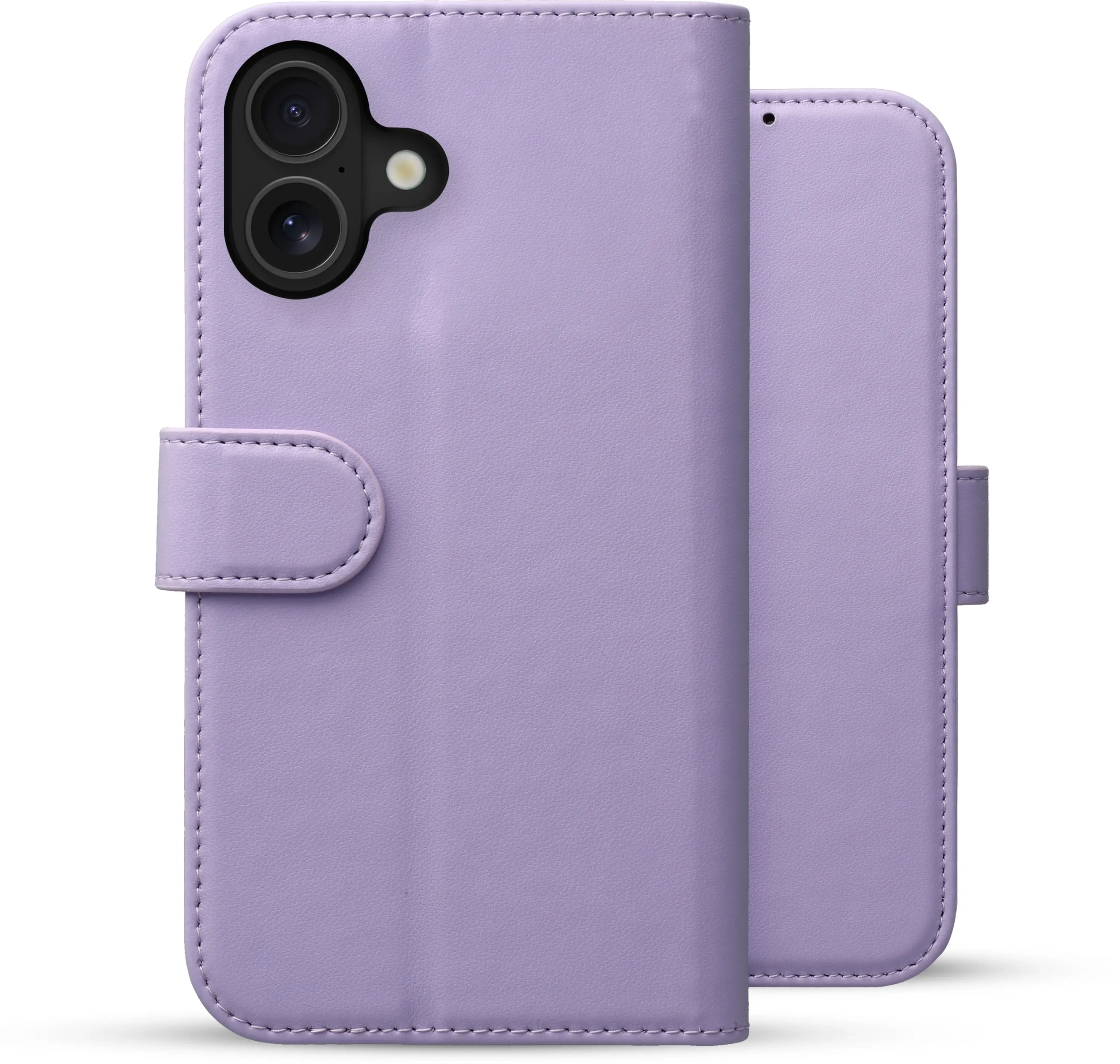 Rosso Element Modern Apple iPhone 17 Hoesje Book Case Wallet Paars afbeelding 2