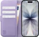 Rosso Element Modern Apple iPhone 17 Hoesje Book Case Wallet Paars afbeelding 3
