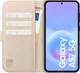 Rosso Element Modern Samsung Galaxy A57 Hoesje Book Case Wallet Beige afbeelding 3