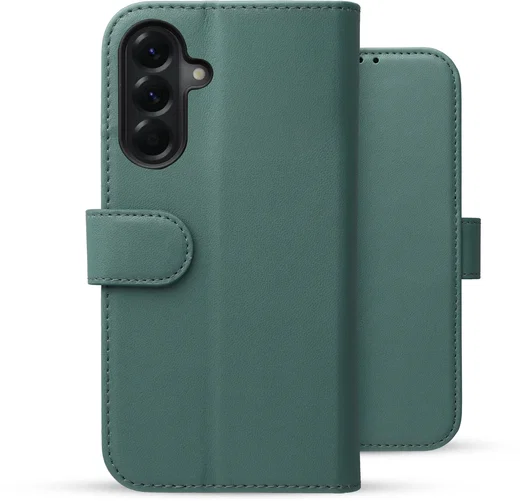 Rosso Element Modern Samsung Galaxy A57 Hoesje Book Case Wallet Licht Groen afbeelding 2