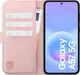 Rosso Element Modern Samsung Galaxy A57 Hoesje Book Case Wallet Roze afbeelding 3