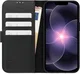 Rosso Element Modern Apple iPhone 17e / 16e Hoesje Book Case Wallet Zwart afbeelding 3