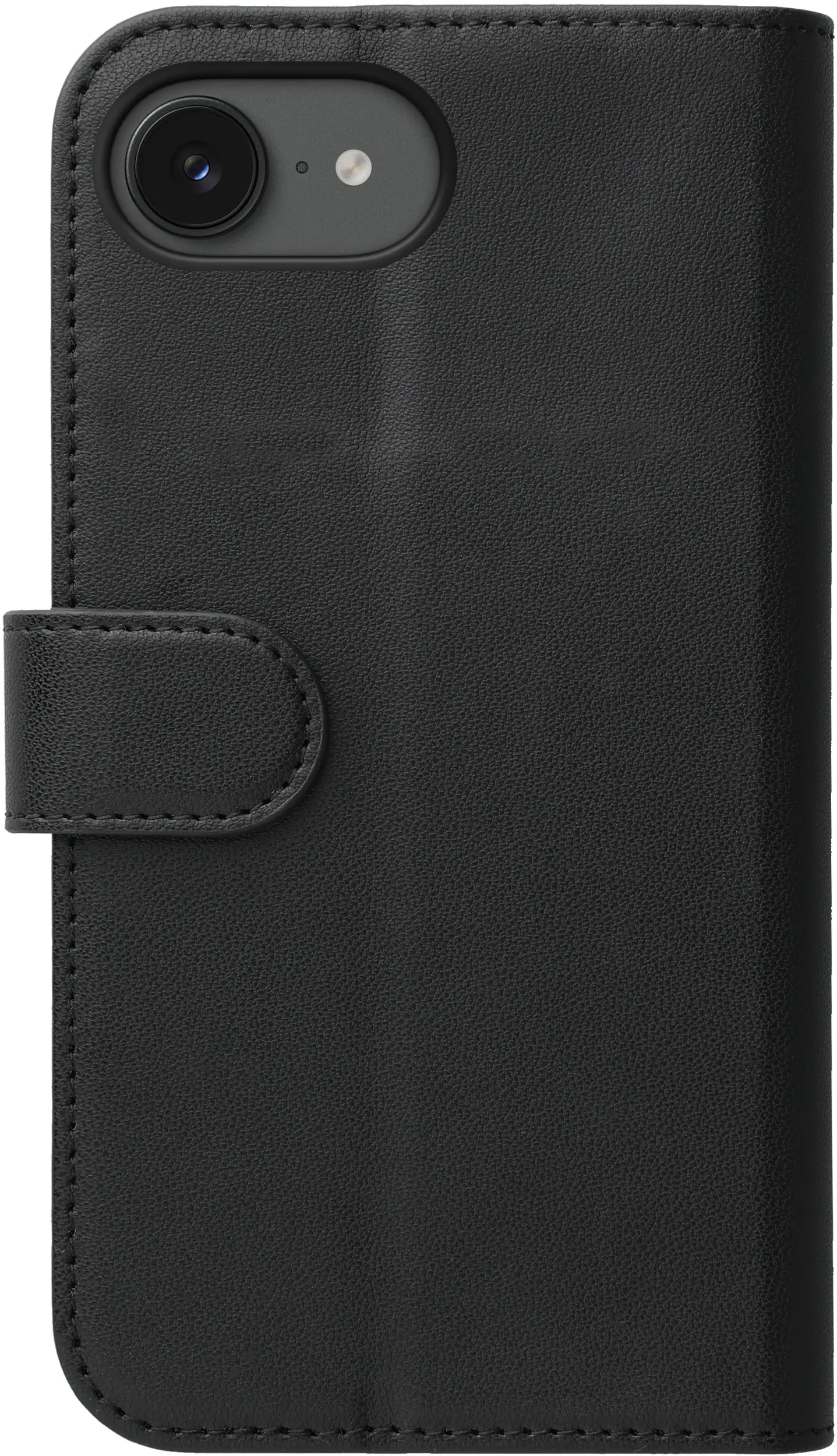 Rosso Element Modern Apple iPhone 17e / 16e Hoesje Book Case Wallet Zwart afbeelding 4
