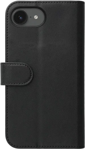 Rosso Element Modern Apple iPhone 17e / 16e Hoesje Book Case Wallet Zwart afbeelding 4