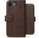 Rosso Element Modern Apple iPhone 17e / 16e Hoesje Book Case Wallet Bruin afbeelding 2