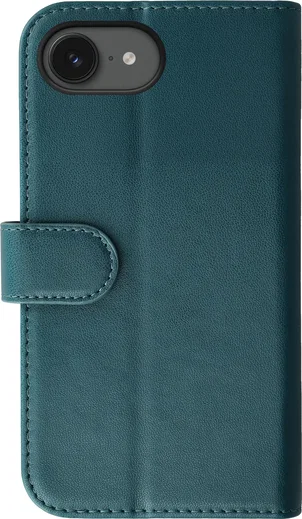 Rosso Element Modern Apple iPhone 17e / 16e Hoesje Book Case Wallet Groen afbeelding 4