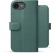 Rosso Element Modern Apple iPhone 17e / 16e Hoesje Book Case Wallet Licht Groen afbeelding 2